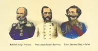 An illustration from Deutschlands Wiedergeburt. Chronik für das sächsische Volk. Getreue Darstellungen der-Feldzüge des ... Jahres 1866. ... Bearbeitet [by] E. H. [and] W. v. Trützschler, etc (1868)
