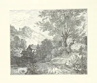 An illustration from Der Starnberger See, Bavaria. Eine Wanderung durch seine Uferorte. Wort und Bild von G. A. H. Holzschnitte von H. Wolf (1876)