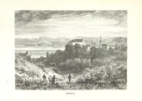 An illustration from Der Starnberger See, Bavaria. Eine Wanderung durch seine Uferorte. Wort und Bild von G. A. H. Holzschnitte von H. Wolf (1876)