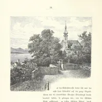An illustration from Der Starnberger See, Bavaria. Eine Wanderung durch seine Uferorte. Wort und Bild von G. A. H. Holzschnitte von H. Wolf (1876)
