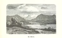 An illustration from Der Starnberger See, Bavaria. Eine Wanderung durch seine Uferorte. Wort und Bild von G. A. H. Holzschnitte von H. Wolf (1876)