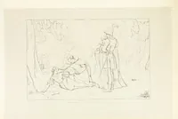 Picture 31 of 94 from The Spirit of the Plays of Shakspeare exhibited in a Series of Outline Plates, illustrative of the story of each play ... With quotations and descriptions. L.P (1833), leaf 103