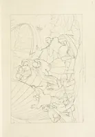 An illustration from The Spirit of the Plays of Shakspeare exhibited in a Series of Outline Plates, illustrative of the story of each play ... With quotations and descriptions. L.P (1833)