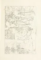 An illustration from The Spirit of the Plays of Shakspeare exhibited in a Series of Outline Plates, illustrative of the story of each play ... With quotations and descriptions. L.P (1833)