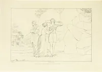 Picture 14 of 94 from The Spirit of the Plays of Shakspeare exhibited in a Series of Outline Plates, illustrative of the story of each play ... With quotations and descriptions. L.P (1833), leaf 59
