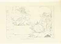 Picture 16 of 94 from The Spirit of the Plays of Shakspeare exhibited in a Series of Outline Plates, illustrative of the story of each play ... With quotations and descriptions. L.P (1833), leaf 63