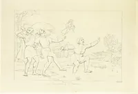 Picture 17 of 94 from The Spirit of the Plays of Shakspeare exhibited in a Series of Outline Plates, illustrative of the story of each play ... With quotations and descriptions. L.P (1833), leaf 65