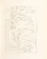 An illustration from The Spirit of the Plays of Shakspeare exhibited in a Series of Outline Plates, illustrative of the story of each play ... With quotations and descriptions. L.P (1833)