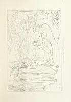 An illustration from The Spirit of the Plays of Shakspeare exhibited in a Series of Outline Plates, illustrative of the story of each play ... With quotations and descriptions. L.P (1833)