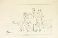Picture 31 of 86 from The Spirit of the Plays of Shakspeare exhibited in a Series of Outline Plates, illustrative of the story of each play ... With quotations and descriptions. L.P (1833), leaf 113