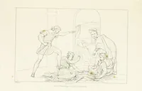 Picture 8 of 86 from The Spirit of the Plays of Shakspeare exhibited in a Series of Outline Plates, illustrative of the story of each play ... With quotations and descriptions. L.P (1833), leaf 47