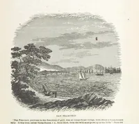 An illustration from Historical Collections of the Great West; containing narrations of the most important ... events in Western History, remarkable individual adventures, sketches of frontier life, descriptions of natural curiosities ... Historical and descriptive sketches of Oregon, New Mexico, Texas, Minnesota, Utah and California (1851)