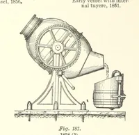 An illustration from The Metallurgy of Steel. ... Second edition ... enlarged. Vol. 1 (1891)