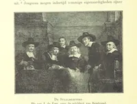An illustration from Het Land van Rembrand. Studien over de Noordnederlandsche beschaving in de zeventiende eeuw ... Derde druk, geïllustreerd onder toezicht van J. H. W. Unger (1898)