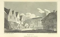An illustration from London; being an accurate history and description of the British metropolis.] Circuit of London. (London. Westminster and Southwark.) [With maps and plates (1825)