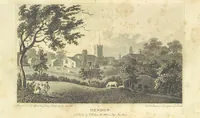An illustration from London; being an accurate history and description of the British metropolis.] Circuit of London. (London. Westminster and Southwark.) [With maps and plates (1825)