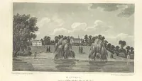 An illustration from London; being an accurate history and description of the British metropolis.] Circuit of London. (London. Westminster and Southwark.) [With maps and plates (1825)
