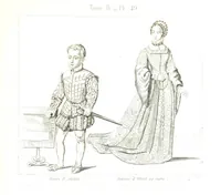 An illustration from France historique et monumentale. Histoire générale de la France, depuis les temps les plus reculés jusqu'à nos jours, illustrée et expliquée par les monuments de toutes les époques, etc (1836)