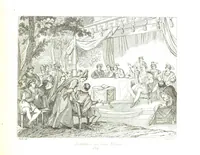 An illustration from France historique et monumentale. Histoire générale de la France, depuis les temps les plus reculés jusqu'à nos jours, illustrée et expliquée par les monuments de toutes les époques, etc (1836)