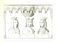 An illustration from France historique et monumentale. Histoire générale de la France, depuis les temps les plus reculés jusqu'à nos jours, illustrée et expliquée par les monuments de toutes les époques, etc (1836)
