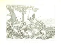 An illustration from France historique et monumentale. Histoire générale de la France, depuis les temps les plus reculés jusqu'à nos jours, illustrée et expliquée par les monuments de toutes les époques, etc (1836)
