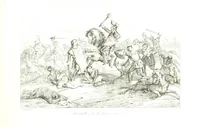 An illustration from France historique et monumentale. Histoire générale de la France, depuis les temps les plus reculés jusqu'à nos jours, illustrée et expliquée par les monuments de toutes les époques, etc (1836)