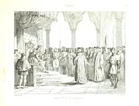 An illustration from France historique et monumentale. Histoire générale de la France, depuis les temps les plus reculés jusqu'à nos jours, illustrée et expliquée par les monuments de toutes les époques, etc (1836)