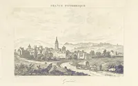 An illustration from France pittoresque, ou description ... des départements et colonies de la France ... pur A. H (1838)