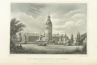 An illustration from Das Grossherzogthum Baden in malerischen Original-Ansichten. In Stahl gest. von J. Poppel und andern Begleitet von einem historischtopographischen Text von Dr. E. H (1860)