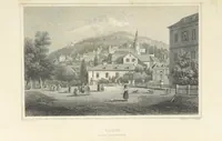An illustration from Das Grossherzogthum Baden in malerischen Original-Ansichten. In Stahl gest. von J. Poppel und andern Begleitet von einem historischtopographischen Text von Dr. E. H (1860)