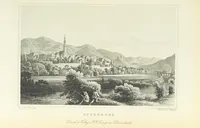 An illustration from Das Grossherzogthum Baden in malerischen Original-Ansichten. In Stahl gest. von J. Poppel und andern Begleitet von einem historischtopographischen Text von Dr. E. H (1860)
