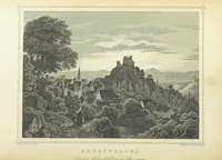 An illustration from Das Grossherzogthum Baden in malerischen Original-Ansichten. In Stahl gest. von J. Poppel und andern Begleitet von einem historischtopographischen Text von Dr. E. H (1860)