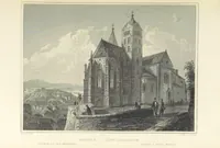 An illustration from Das Grossherzogthum Baden in malerischen Original-Ansichten. In Stahl gest. von J. Poppel und andern Begleitet von einem historischtopographischen Text von Dr. E. H (1860)