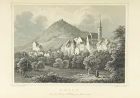 An illustration from Das Grossherzogthum Baden in malerischen Original-Ansichten. In Stahl gest. von J. Poppel und andern Begleitet von einem historischtopographischen Text von Dr. E. H (1860)