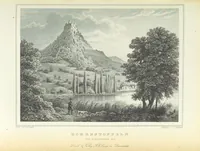 An illustration from Das Grossherzogthum Baden in malerischen Original-Ansichten. In Stahl gest. von J. Poppel und andern Begleitet von einem historischtopographischen Text von Dr. E. H (1860)