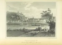 An illustration from Das Grossherzogthum Baden in malerischen Original-Ansichten. In Stahl gest. von J. Poppel und andern Begleitet von einem historischtopographischen Text von Dr. E. H (1860)
