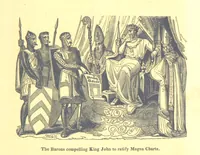 Picture 30 of 45 from The History of England; from the invasion of Julius Caesar to the Revolution in 1688: by D. Hume ... With a continuation, from that period to the death of George the Second, by Tobias Smollett ... and Chronological Records to the coronation of his present Majesty, George the Fourth, by John Burke ... With numerous engravings. (Historical Questions comprising a series of studies upon the most important passages in Dolby's Universal Histories; commencing with Hume and Smollet's History of England. By Robert Horner.) (1825), leaf 309