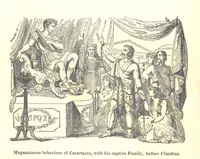 Picture 5 of 45 from The History of England; from the invasion of Julius Caesar to the Revolution in 1688: by D. Hume ... With a continuation, from that period to the death of George the Second, by Tobias Smollett ... and Chronological Records to the coronation of his present Majesty, George the Fourth, by John Burke ... With numerous engravings. (Historical Questions comprising a series of studies upon the most important passages in Dolby's Universal Histories; commencing with Hume and Smollet's History of England. By Robert Horner.) (1825), leaf 36