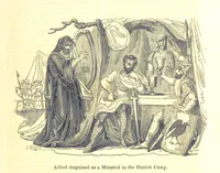 An illustration from The History of England; from the invasion of Julius Caesar to the Revolution in 1688: by D. Hume ... With a continuation, from that period to the death of George the Second, by Tobias Smollett ... and Chronological Records to the coronation of his present Majesty, George the Fourth, by John Burke ... With numerous engravings. (Historical Questions comprising a series of studies upon the most important passages in Dolby's Universal Histories; commencing with Hume and Smollet's History of England. By Robert Horner.) (1825)