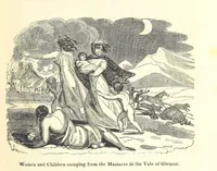 An illustration from The History of England; from the invasion of Julius Caesar to the Revolution in 1688: by D. Hume ... With a continuation, from that period to the death of George the Second, by Tobias Smollett ... and Chronological Records to the coronation of his present Majesty, George the Fourth, by John Burke ... With numerous engravings. (Historical Questions comprising a series of studies upon the most important passages in Dolby's Universal Histories; commencing with Hume and Smollet's History of England. By Robert Horner.) (1825)