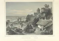 An illustration from Magyarország és Erdély eredeti képekben. Rajzolta Rohbock L., történelmi és helyirati szöveggel, irta H. J (1860)
