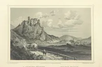 An illustration from Magyarország és Erdély eredeti képekben. Rajzolta Rohbock L., történelmi és helyirati szöveggel, irta H. J (1860)