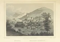 An illustration from Magyarország és Erdély eredeti képekben. Rajzolta Rohbock L., történelmi és helyirati szöveggel, irta H. J (1860)