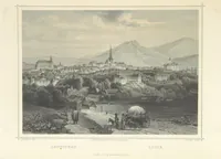 An illustration from Magyarország és Erdély eredeti képekben. Rajzolta Rohbock L., történelmi és helyirati szöveggel, irta H. J (1860)