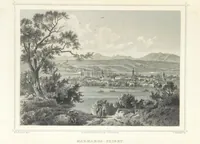 An illustration from Magyarország és Erdély eredeti képekben. Rajzolta Rohbock L., történelmi és helyirati szöveggel, irta H. J (1860)