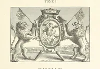 An illustration from Bruxelles à travers les àges. (Troisième volume ... par H. Hymans, P. Hymans.) (1882)