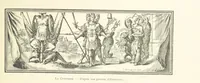 An illustration from Bruxelles à travers les àges. (Troisième volume ... par H. Hymans, P. Hymans.) (1882)