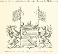 An illustration from Bruxelles à travers les àges. (Troisième volume ... par H. Hymans, P. Hymans.) (1882)