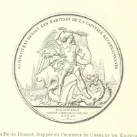 An illustration from Bruxelles à travers les àges. (Troisième volume ... par H. Hymans, P. Hymans.) (1882)