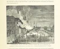 An illustration from Bruxelles à travers les àges. (Troisième volume ... par H. Hymans, P. Hymans.) (1882)